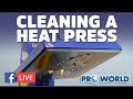 Cleaning Your Heat Press