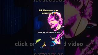 #EdSheeran live is an awesome show! #concert #shorts