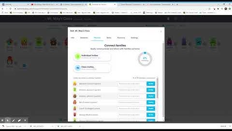 Inviting Parents on Class Dojo