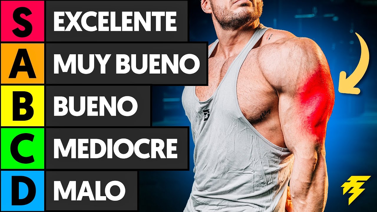 Los Mejores y Peores Ejercicios de Tríceps (Basado en Ciencia)
