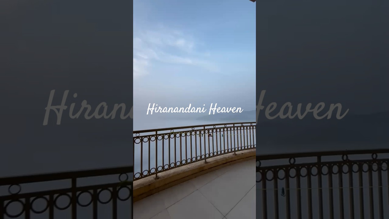 View From 36th floor from Panvel Fortune city # Hirnandani # Panvel 