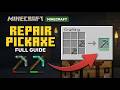 Repair a Pickaxe in Minecraft | Full Tutorial