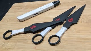 3d pen | making avias knife naruto shippuden