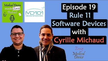 Software as a Medical Device Classification Rule 11 (EU MDR 2017/745)