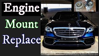 Mercedes s class w222 engine vibration problem solve 🤷‍♂️.