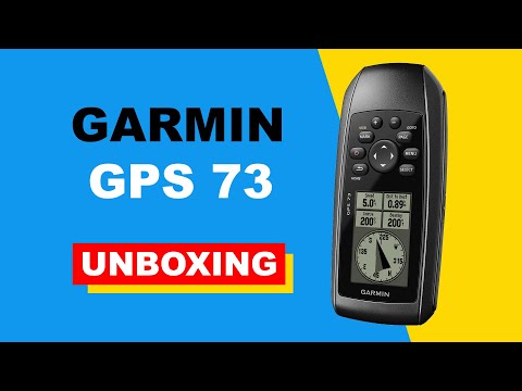 Garmin GPS 73 Unboxing HD (010-01504-00)