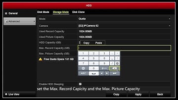 How to Configure HDD Quota