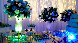 Decoração 15 Anos Azul