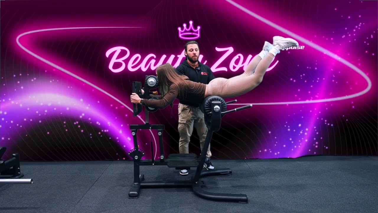 Beauty Zone - Impulse ITF8406 Glute & Ham Bench – Comb-és farizom erősítő pad