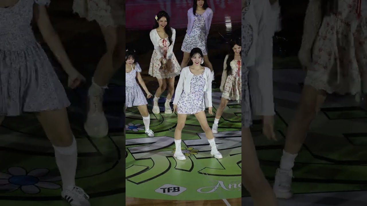 穿上碎花洋裝的晧禎氣質滿點! 富邦勇士來趣野餐主題日開場舞 Victory 李晧禎Focus