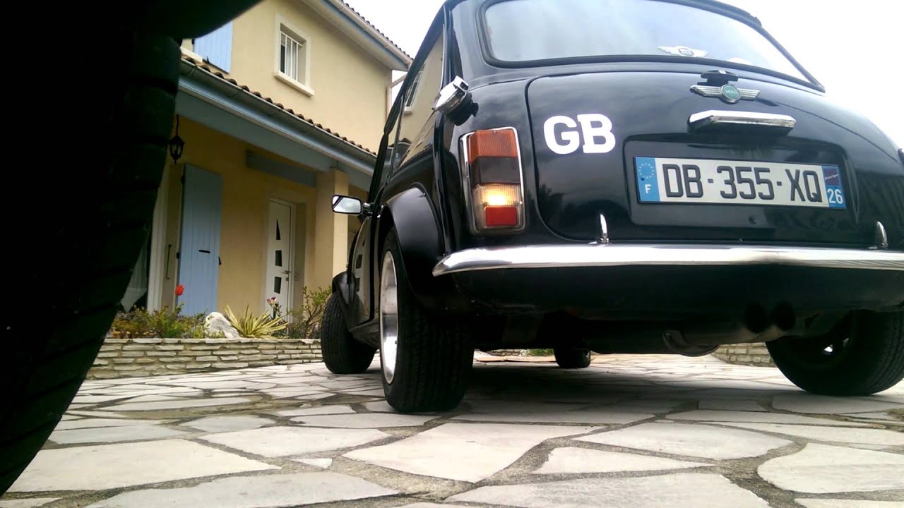 Austin mini DTM exhaust