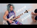 Shredding bass adrian belew power trios e  while a boy paints