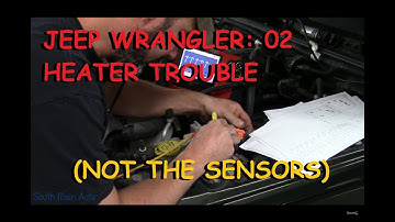 Jeep Wrangler: O2 Heater Codes & What To Do When It