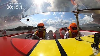 Onboard: 177 MPH with Team Yahoo (Skater 368) at Texas Outlaw Shootout 2023  | Circus Media House |