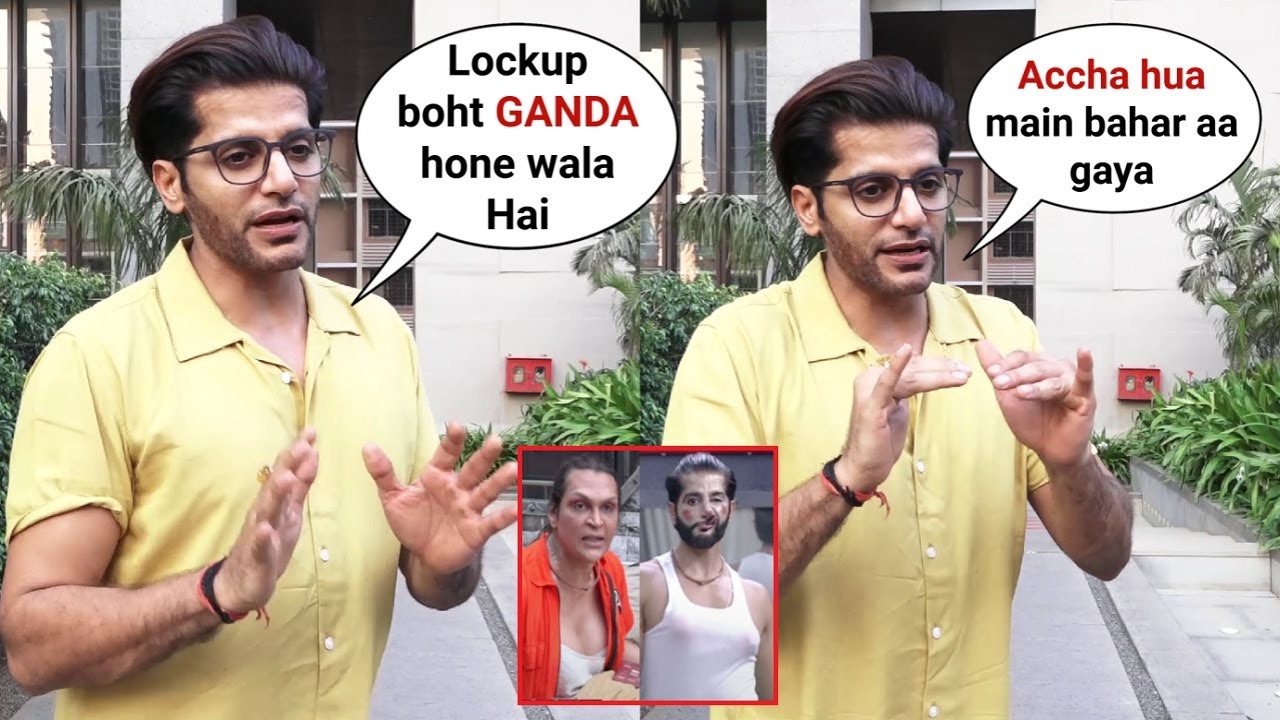 Karanvir Bohra First Reaction On Lockup Eviction
