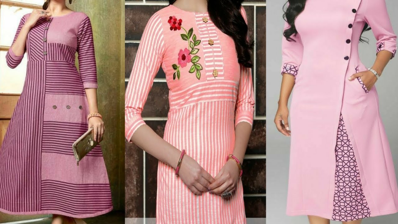 Latest New Designer Trendy Ladies Kurti at Rs 300 | Tail Cut Kurti in Surat  | ID: 24324614133