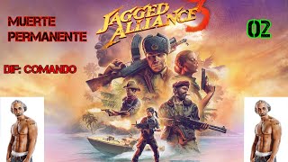 Jagged Alliance 3(Dificultad Comando/Muerte Permanente)Gameplay En Español - 2