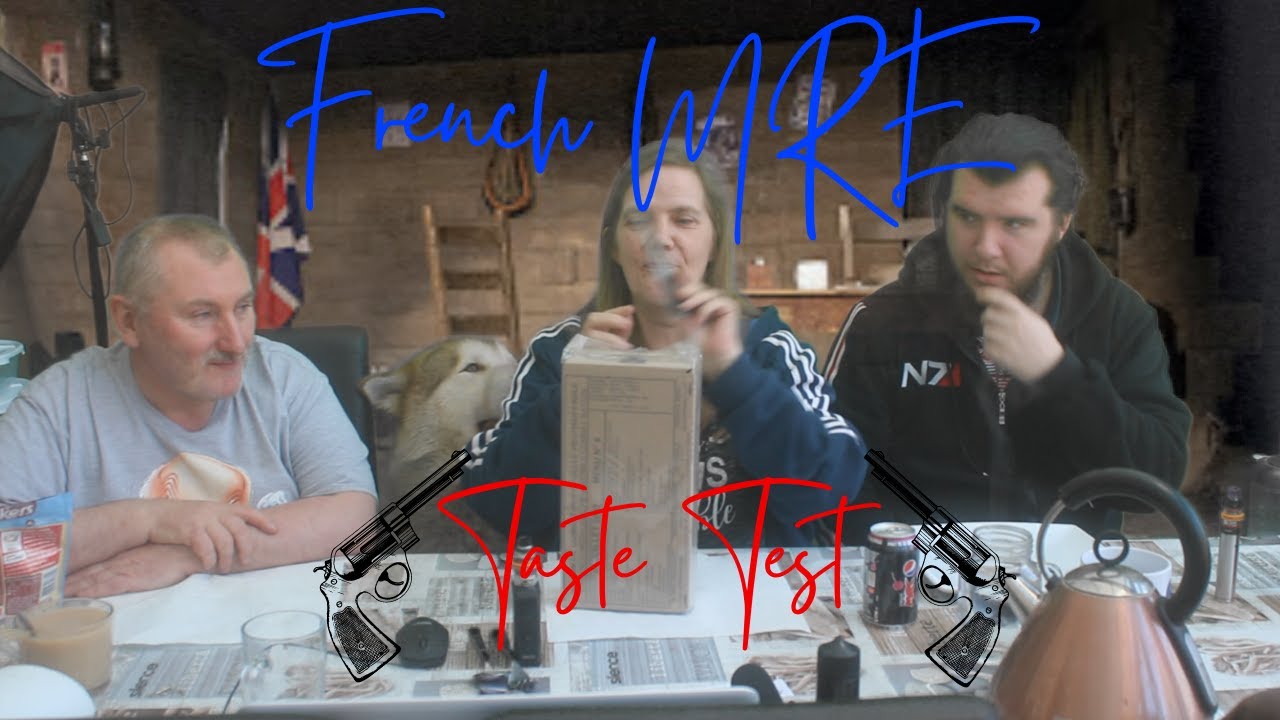 French MRE Taste Test - YouTube