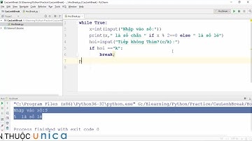 028 Câu lệnh break trong Python