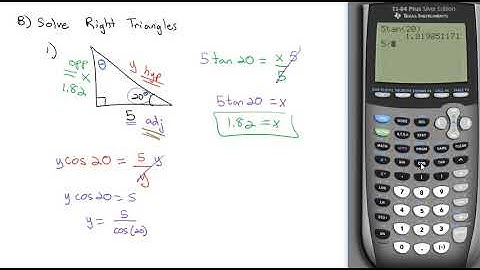 5.2 Right Triangle Trig