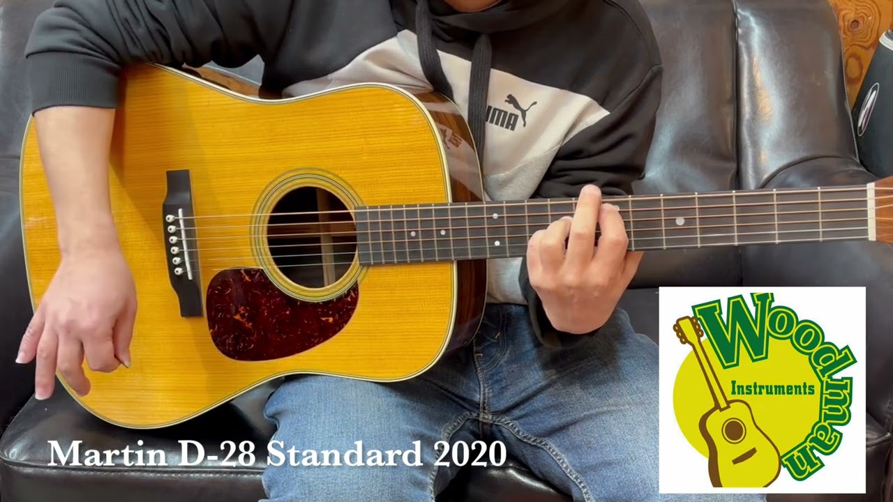MARTIN D-28 STANDARD 2020【ウッドマンお茶の水】 - YouTube