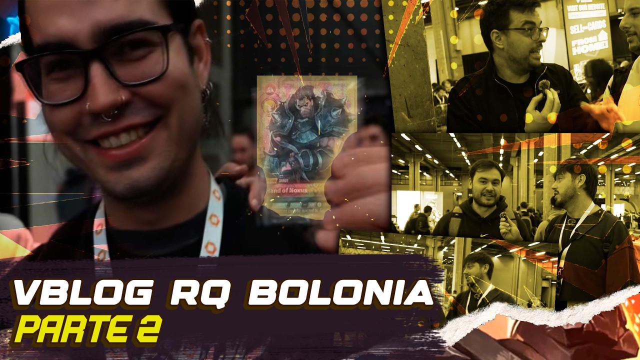 VLOG RQ BOLONIA ENTREVISTAS A LOS BEST OF Riftbound League of Legends TCG