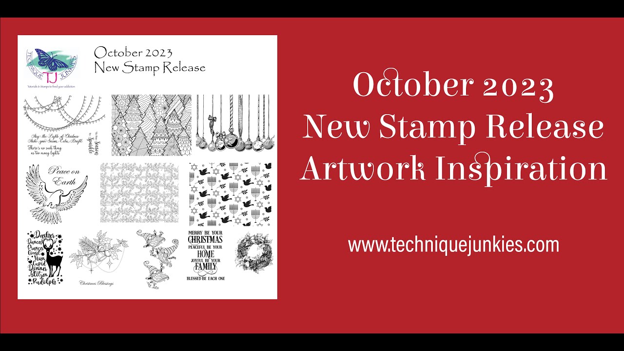 10 23 New Stamp Artwork Inspiration Technique Junkies YouTube