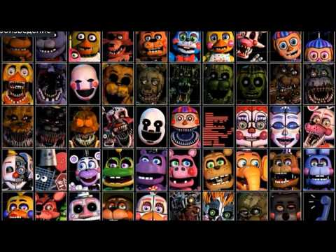 ВСЕ ТАКТИКИ ПРОТИВ АНИМАТРОНИКОВ В FNAF ULTIMATE CUSTOM NIGHT