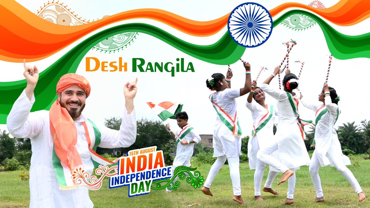 Desh Rangila | 15 August Song GROUP Dance | Independence Day Patriotic ...