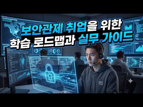 보안관제 취업을 위한 학습 로드맵과 실무 가이드