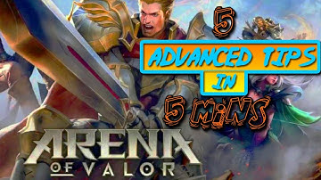 Advanced Tips & Tricks(From Newbie to pro) | Arena of Valor