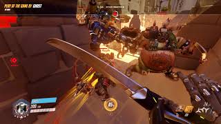 Genji deflects scatter arrow 3 kills WTF Turret OP is real.