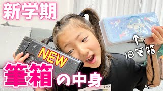 【筆箱紹介】新学期用と今までの筆箱の中身を全部紹介！文房具【女子小学生】