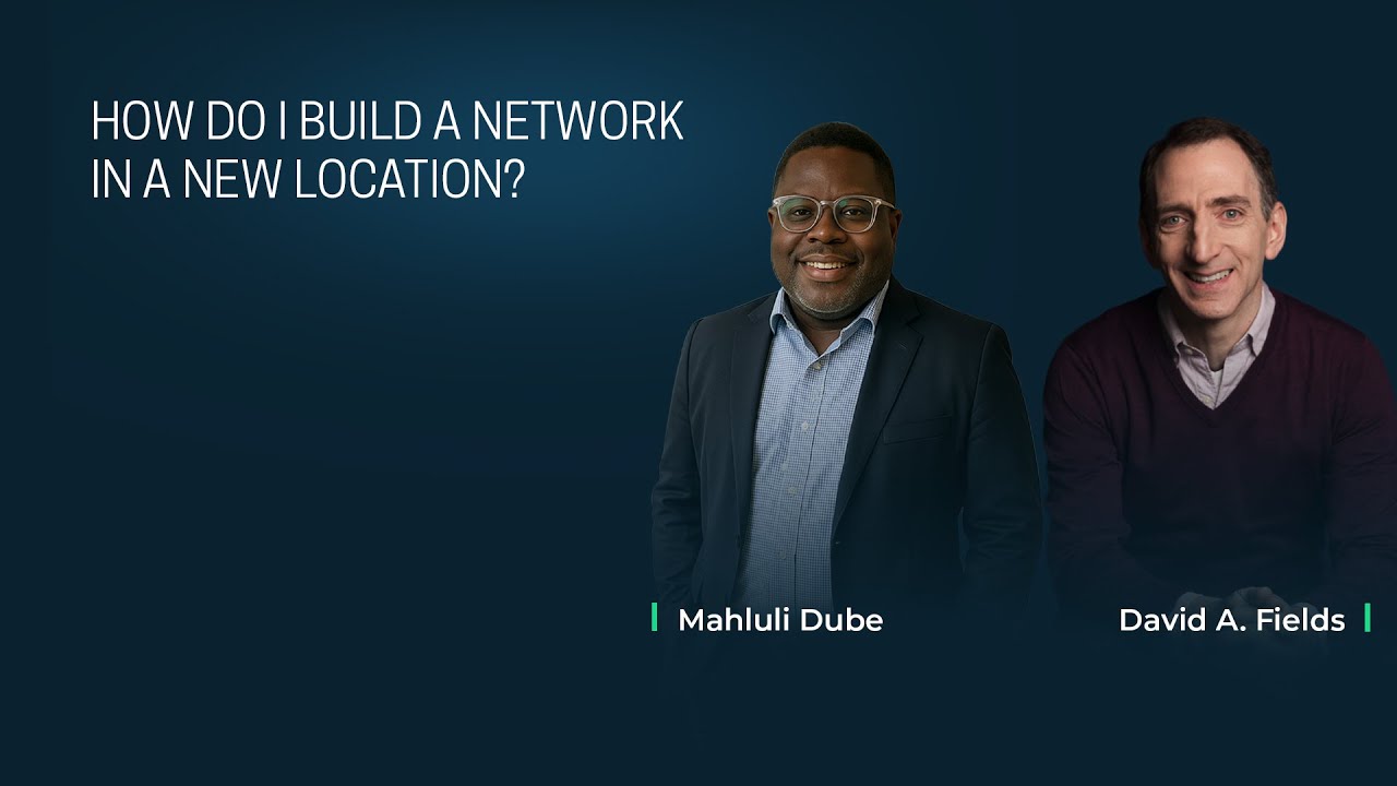 How Do I Build a Network in a New Location?