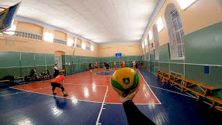 ВОЛЕЙБОЛ ОТ ПЕРВОГО ЛИЦА | VOLLEYBALL FIRST PERSON | AIR JORDAN «WHY NOT?» ZER0.3 | 배구 | #87 Episode