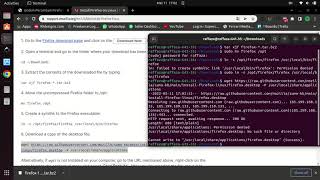 Easy ways to Install original firefox on Linux (Ubuntu 22.04)