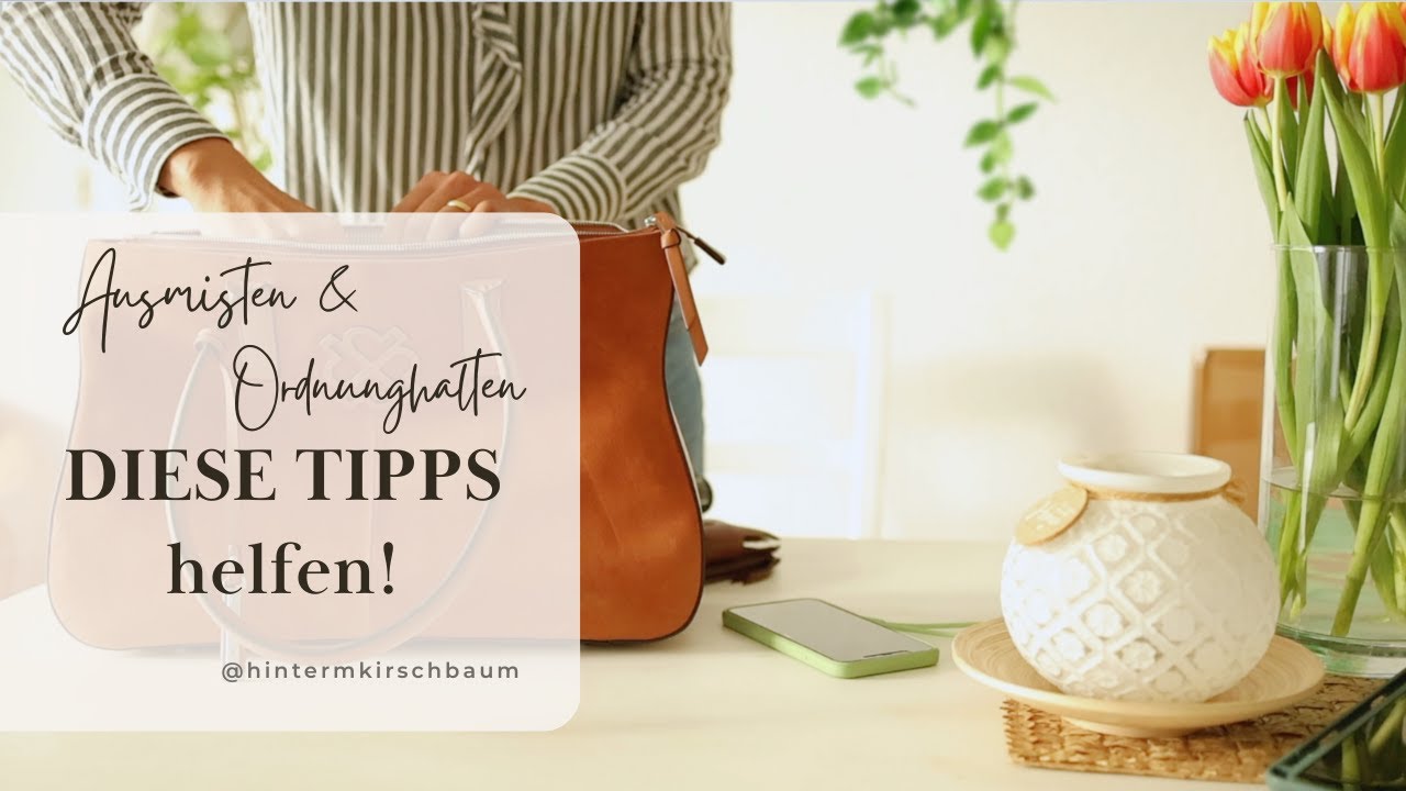 Wie ich AUSMISTE und ORDNUNG halte - diese TRICKS helfen mir 🌿