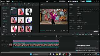 How to Use the Random Flash Cut Effect to Create a Film Projector-Like Video on CapCut PC? screenshot 5