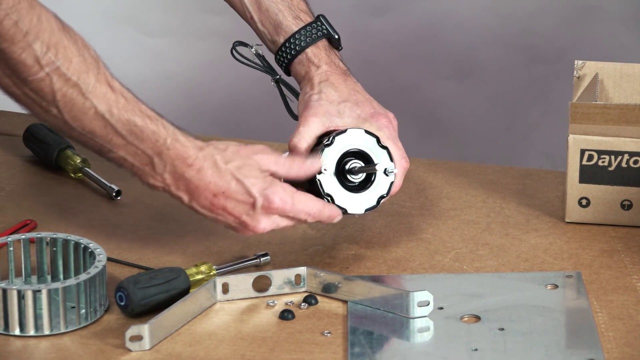 Model TCD-1: Changing the Motor