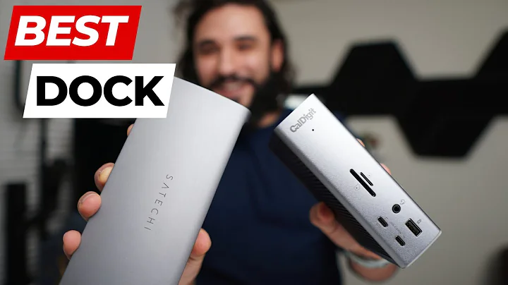 BEST Thunderbolt 4 DOCK for MACBOOKS! Satechi VS Caldigit TS4
