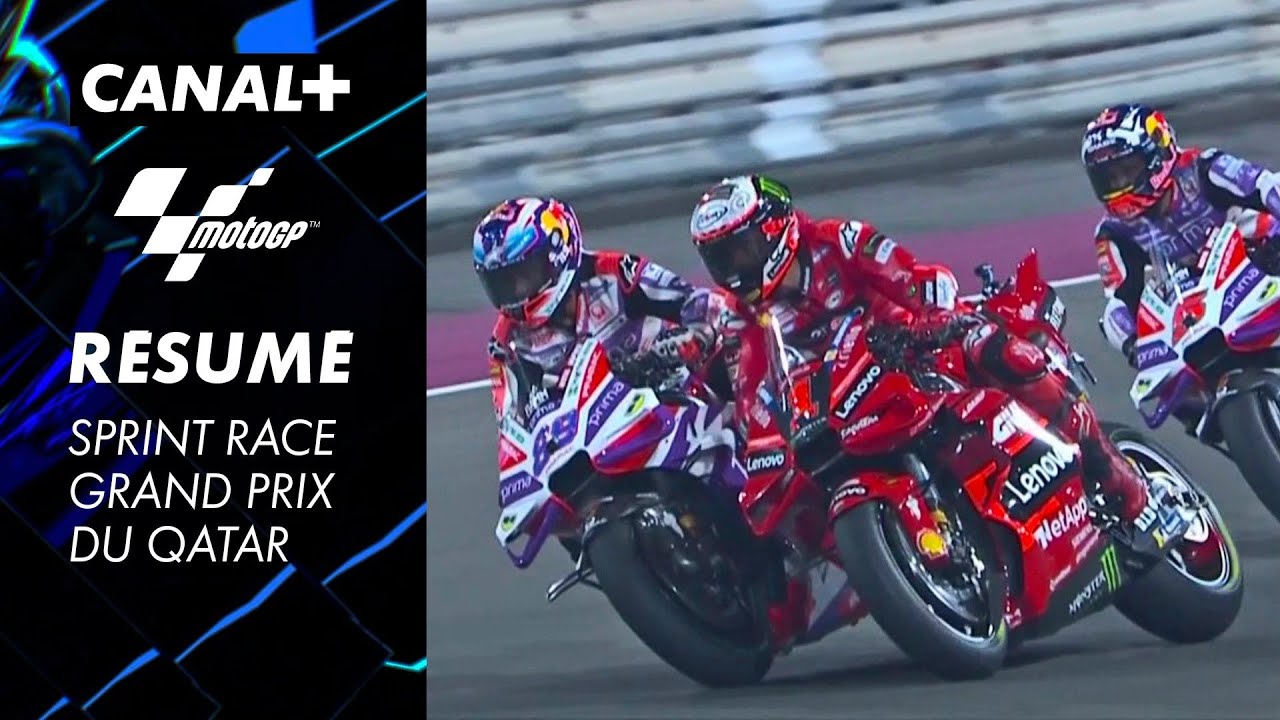 Le résumé de la course sprint du Grand Prix du Qatar - MotoGP - YouTube