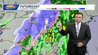 Video: Chance of rain, wet snow in parts of NH Sunday