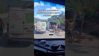 Acidente Com Carreta Levaram A Carga Toda