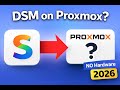 How to Run Synology DSM on Proxmox (No Hardware) | 2026 Guide