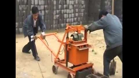 QM4-45 DIESEL MOBILE BLOCK MAKING MACHINE