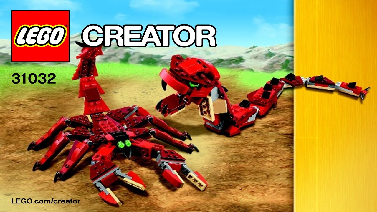 LEGO instructions - Creator - 31032 - Red Creatures (Book 2)