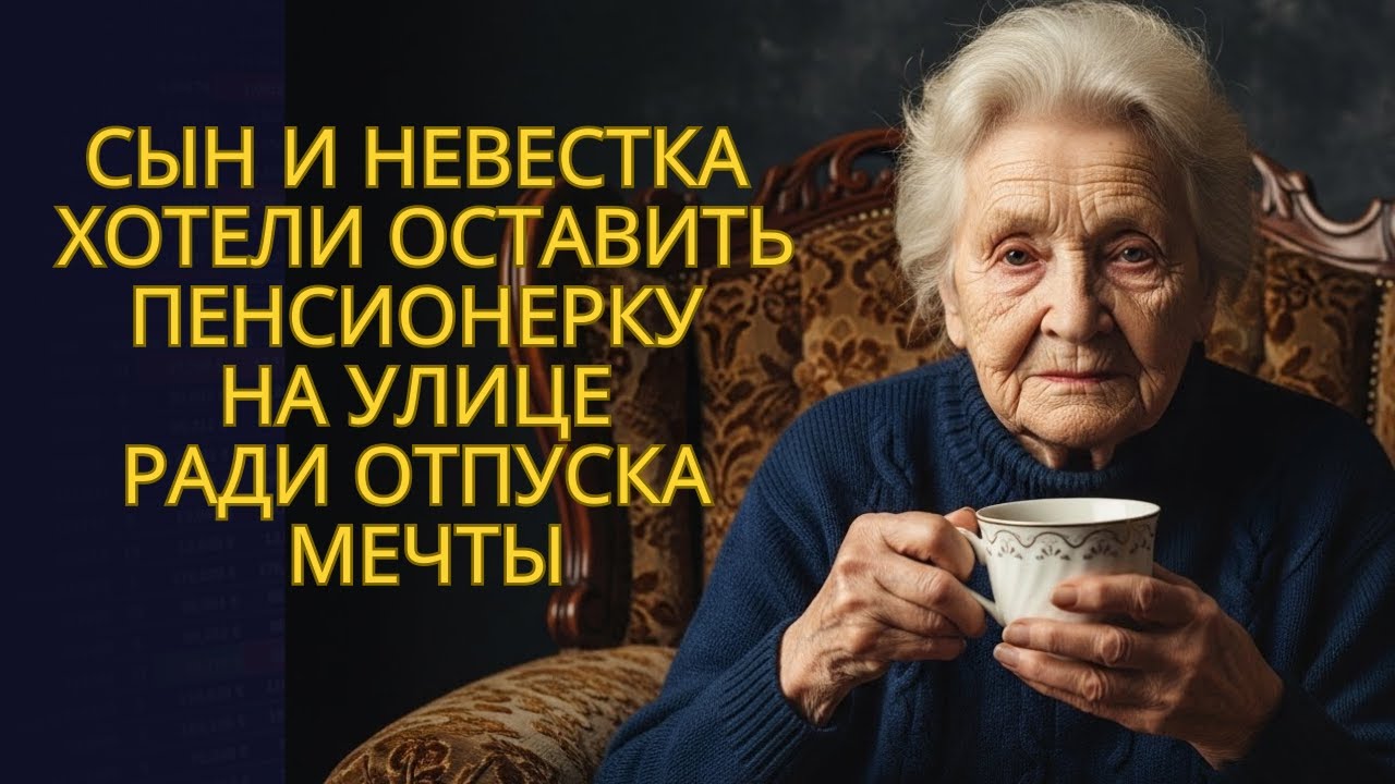Сын и невестка хотели оставить пенсионерку на улице ради отпуска мечты