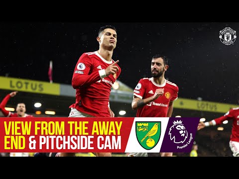Pitchside Cam & View from the Away End | Norwich 0-1 Manchester United | Access All Areas