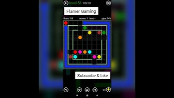 Flow Free || Courtyard Spin || 10x10 || Level 51 To 60 Gameplay