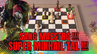 SKAKMAT KEREN DARI KORBAN KORBAN BY MIKHAIL TAL !!!